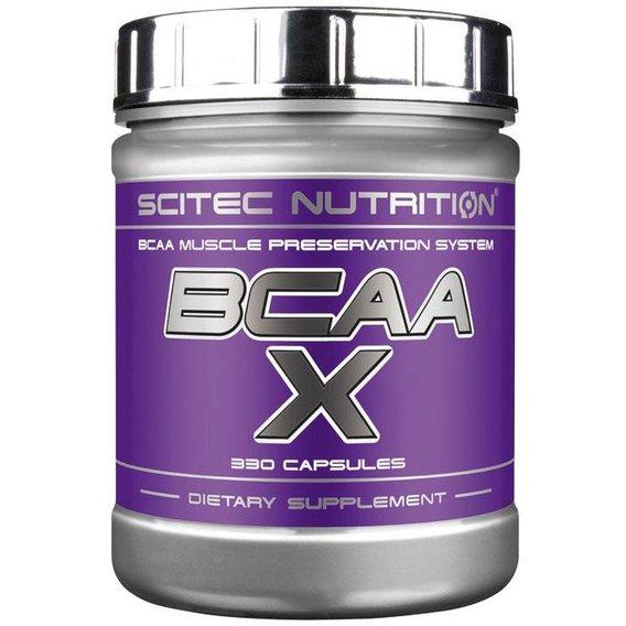 Аминокислота BCAA для спорта Scitec Nutrition BCAA-X 330 капсул