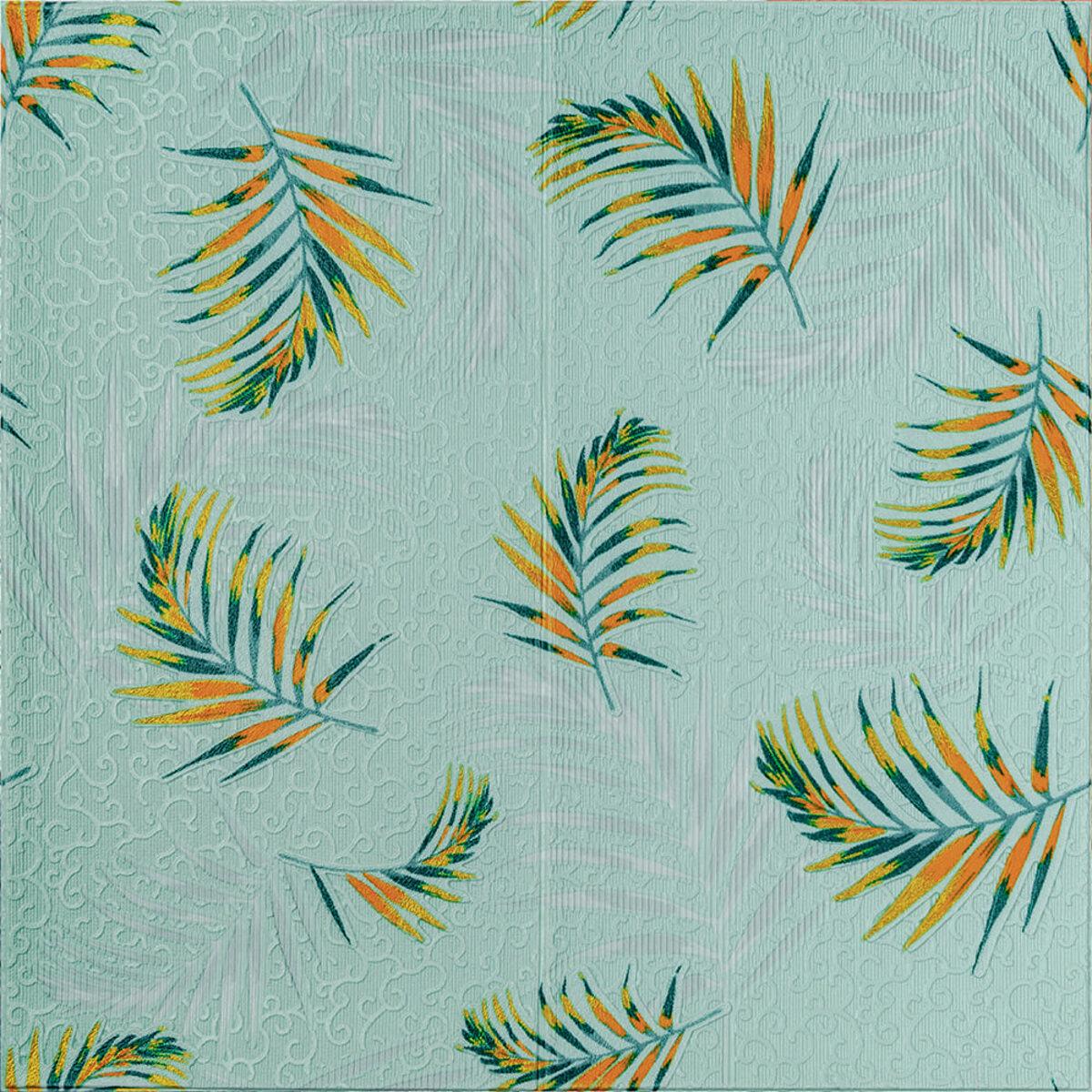 3D-панель стеновая Папоротник 680х670х4 мм Светло-зеленый (SW-00001984)