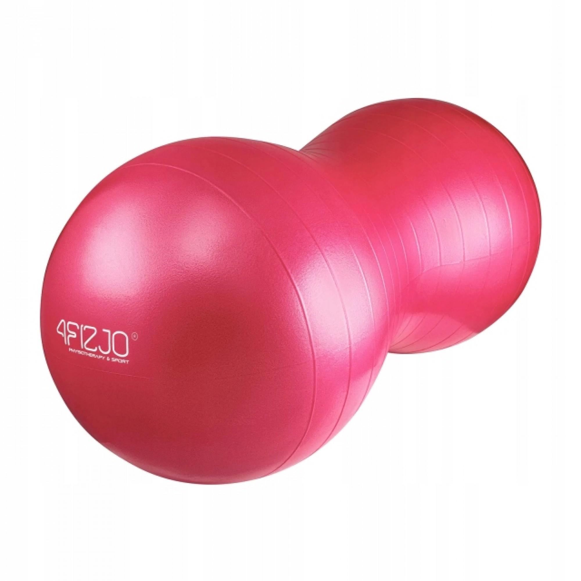 М'яч для фітнесу 4fizjo Air Ball Peanut Anti-Burst 45x90 см Red (P-5907739318558)