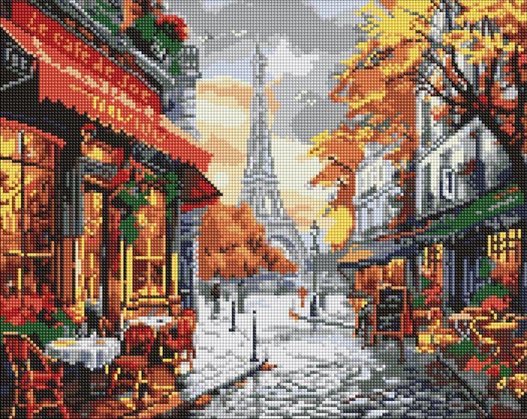 Алмазная мозаика Ideyka Очарование Парижа 40x50 см (Id-AMO8096)