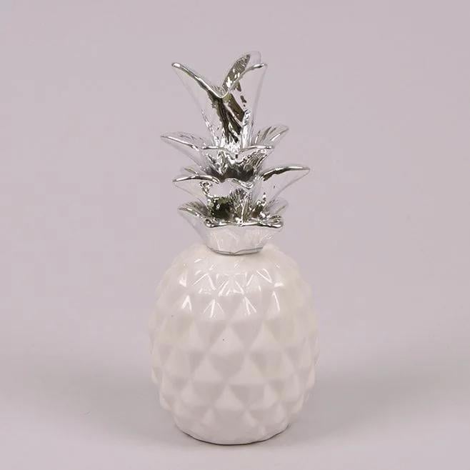 Емкость керамическая Flora Ананас Белый (26581)