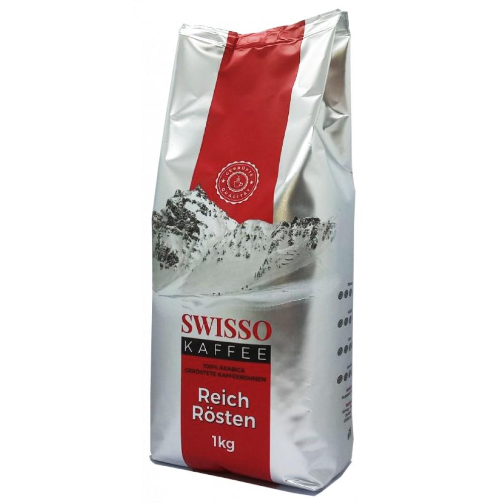 Кава у зернах Swisso Kaffee Reich Rosten 1 кг (13310605) Кава у зернах Swisso Kaffee Reich Rosten 1 кг (13310605)