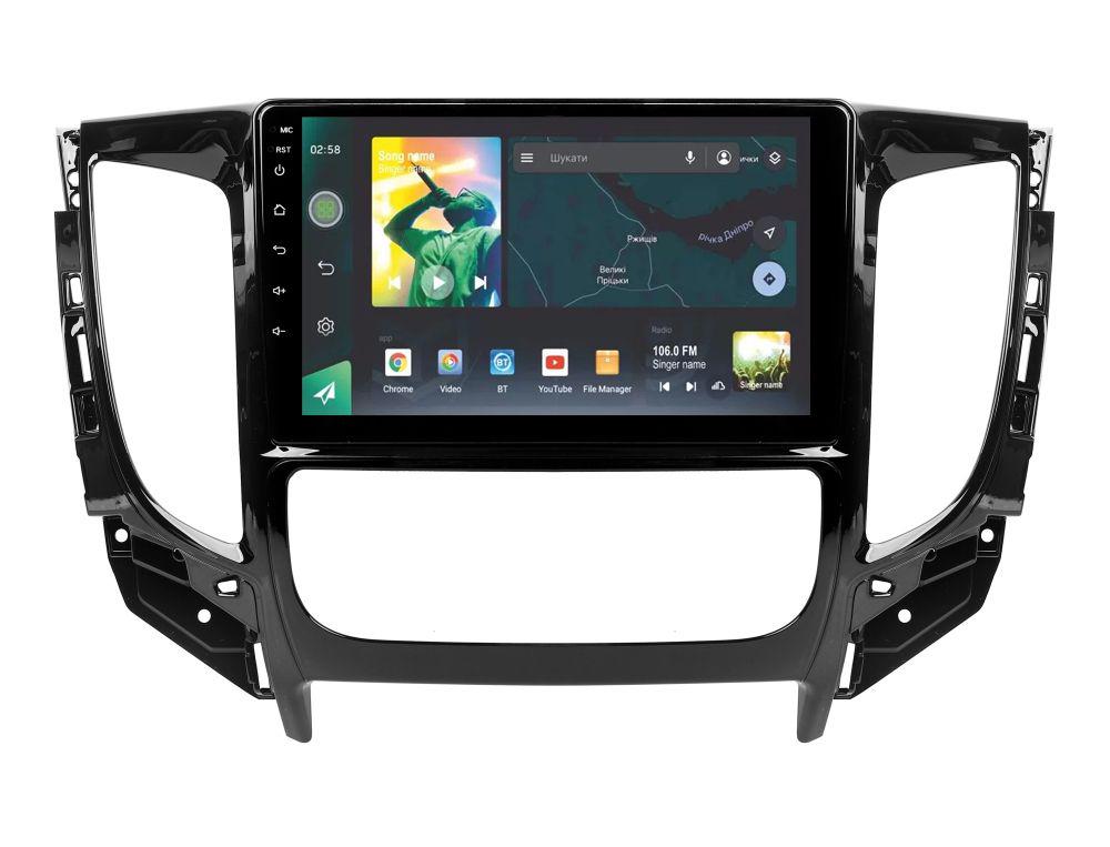 Автомагнитола штатная Sigma X9464 4/64 GB для Mitsubishi L200 5 2015-2019-Automatic air conditioning 9" (AR-71999)