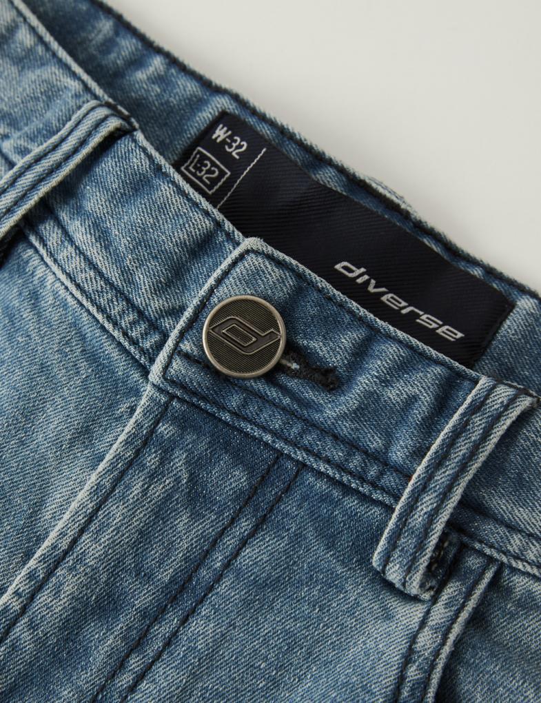 Джинси чоловічі Diverse SHELDON 241 р. 33/34 Блакитний (5902598956507) - фото 5