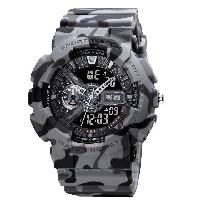 Наручные часы мужские Skmei 1688CMGY Camo Grey (29079652)