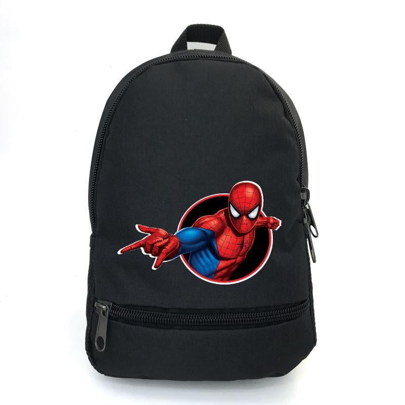 Школьный рюкзак подростковый Cappuccino Toys с принтом Spiderman-12,5 л Черный (1558626667)