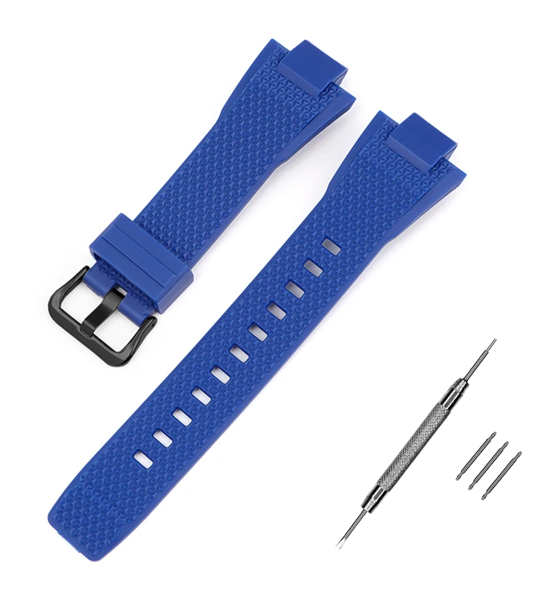 Ремінець для Casio G-Shock GST-B400 Blue BK (3992) Ремінець для Casio G-Shock GST-B400 Blue BK (3992)