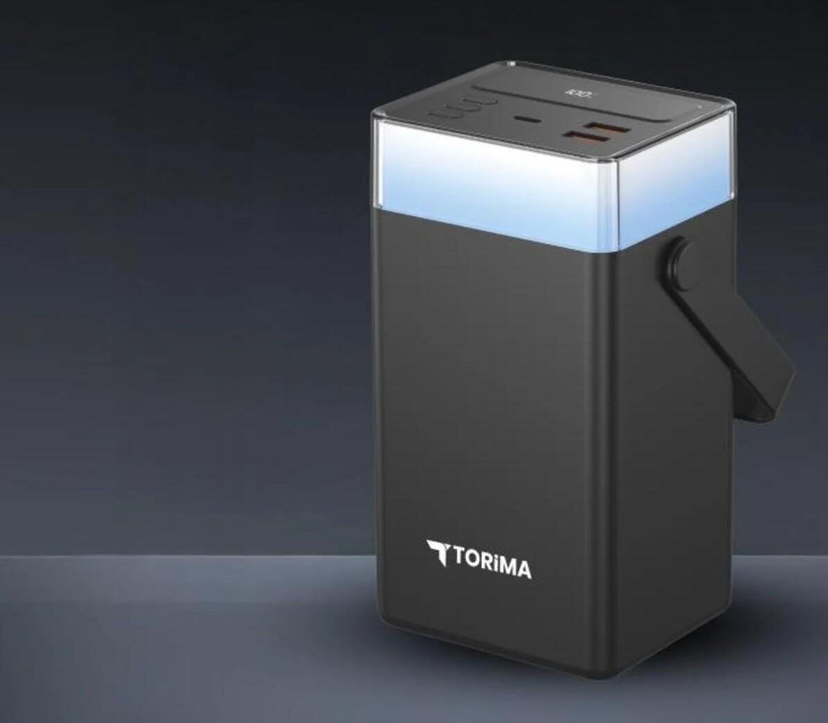 Повербанк Torima TRM-1061 Black 60000 mAh Type-C Lightning 22,5 Вт із швидкою зарядкою та LED ліхтариком Black (jz-TRM1061) - фото 5 Повербанк Torima TRM-1061 Black 60000 mAh Type-C Lightning 22,5 Вт із швидкою зарядкою та LED ліхтариком Black (jz-TRM1061) - фото 5