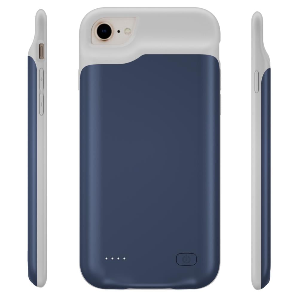 Чохол акумулятор iBattery для iPhone 6/6s/7/8 6000 mAh blue - фото 2