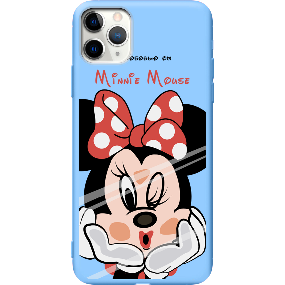 Чехол Boxface iPhone 11 Pro Lady M Голубой силикон (38189-cc59-43045)