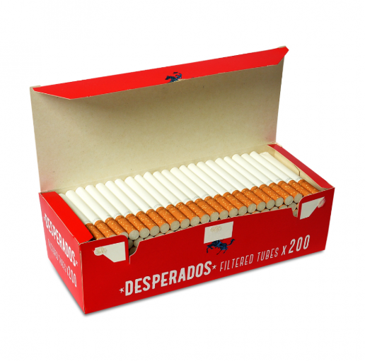 Гильзы для сигарет Filtered Cigarette Tubes Desperado 200 шт. (16763)