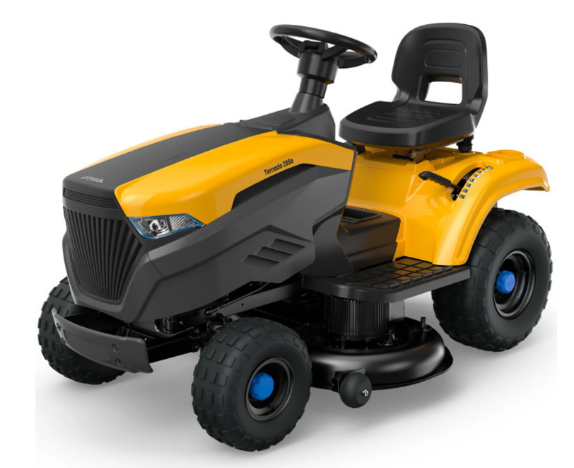 Тракторная газонокосилка с аккумуляторным питанием STIGA Tornado 398e для газонов площадью до 3500 м (17217)