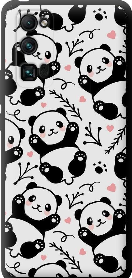 Чехол на Huawei Honor 30 Pro Панды (4318b-1920-42517)