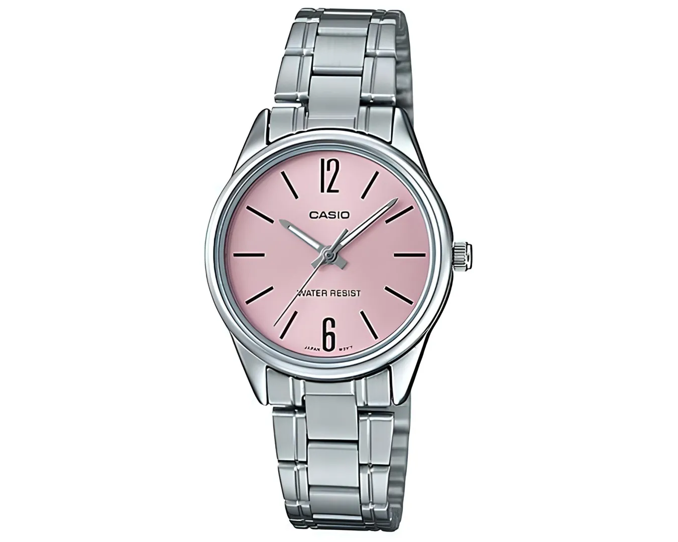 Наручные часы женские Casio LTP-V005D-4B d 28 мм Розовый (2539474969)