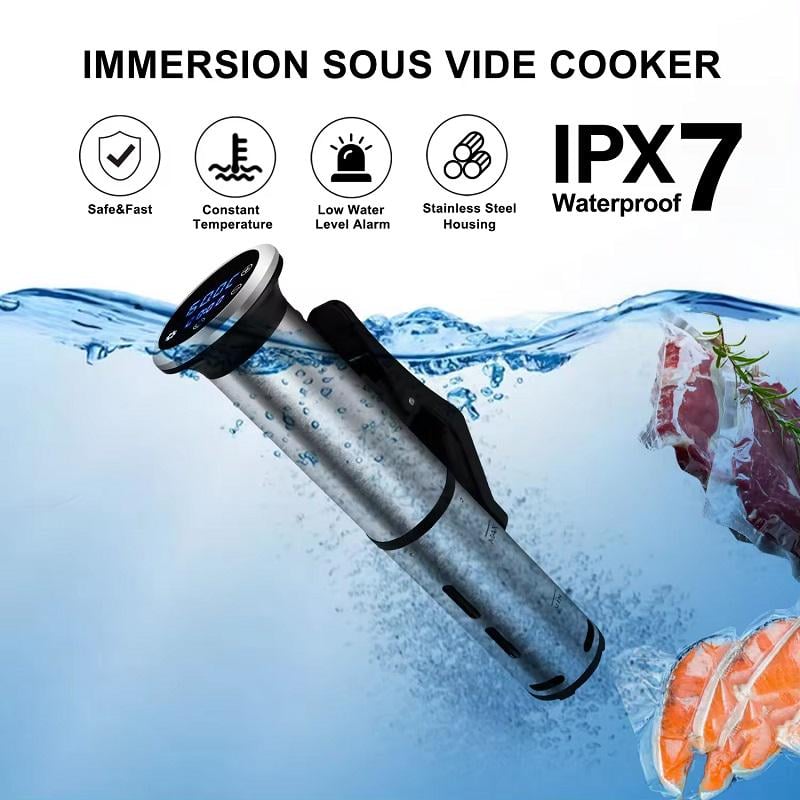 Апарат Су-від BioloMix Sous Vide SV-8006 Чорний (2335) - фото 5 Апарат Су-від BioloMix Sous Vide SV-8006 Чорний (2335) - фото 5