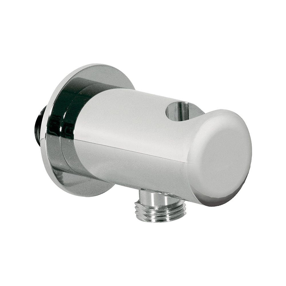 Держатель ручного душа Tres Docce со шланговым подключением Хром (02418201)