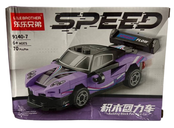 Конструктор гоночний автомобіль 70 деталей (9140-7)