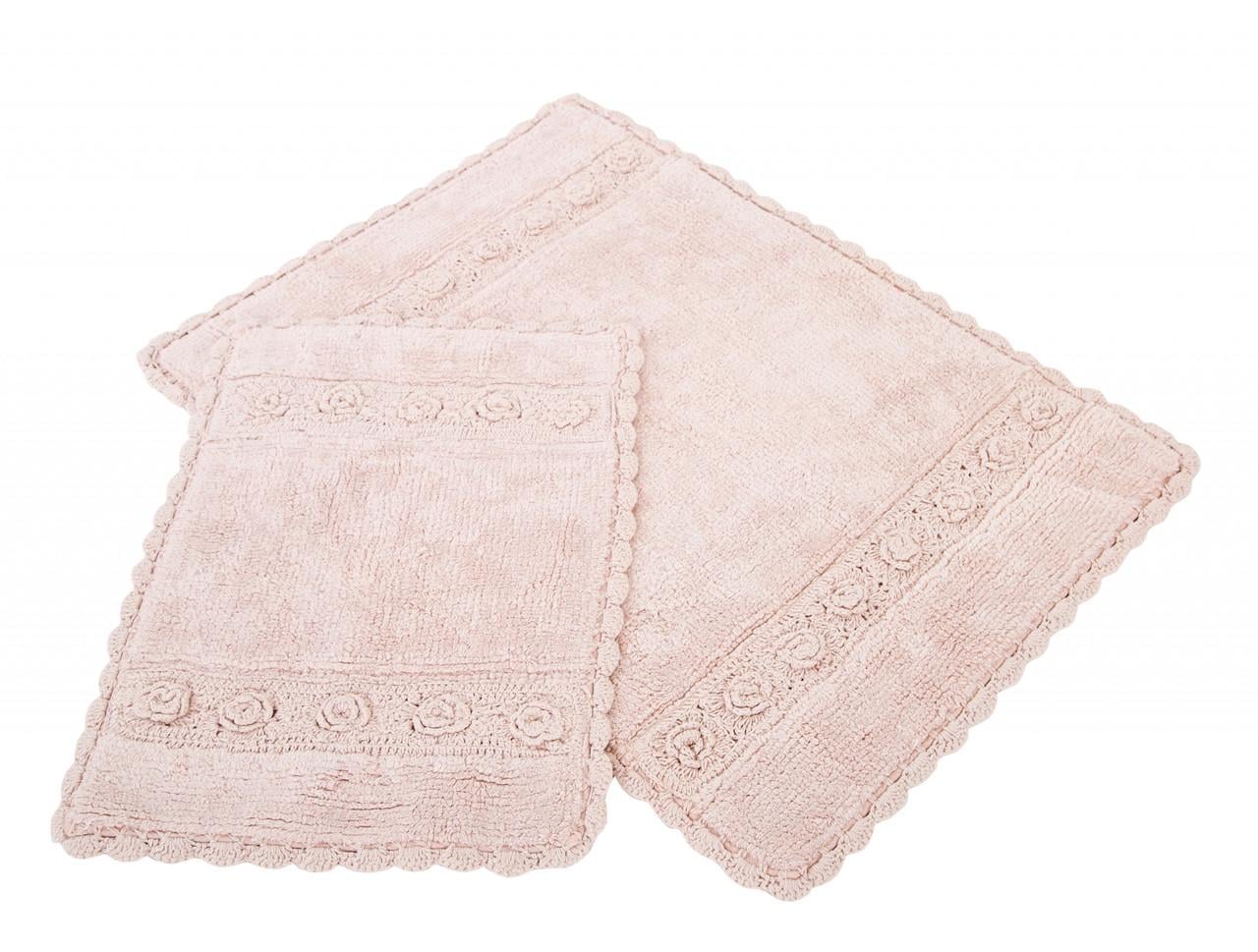 Набор ковриков Irya Waltz pembe 60х90/40х60 Розовый (2000022187343)