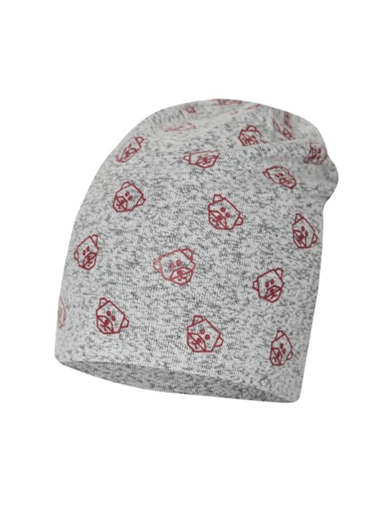 Шапка демісезонна Broel р. 47 Сіро-Бордовий Шапка демісезонна Broel р. 47 Сіро-Бордовий