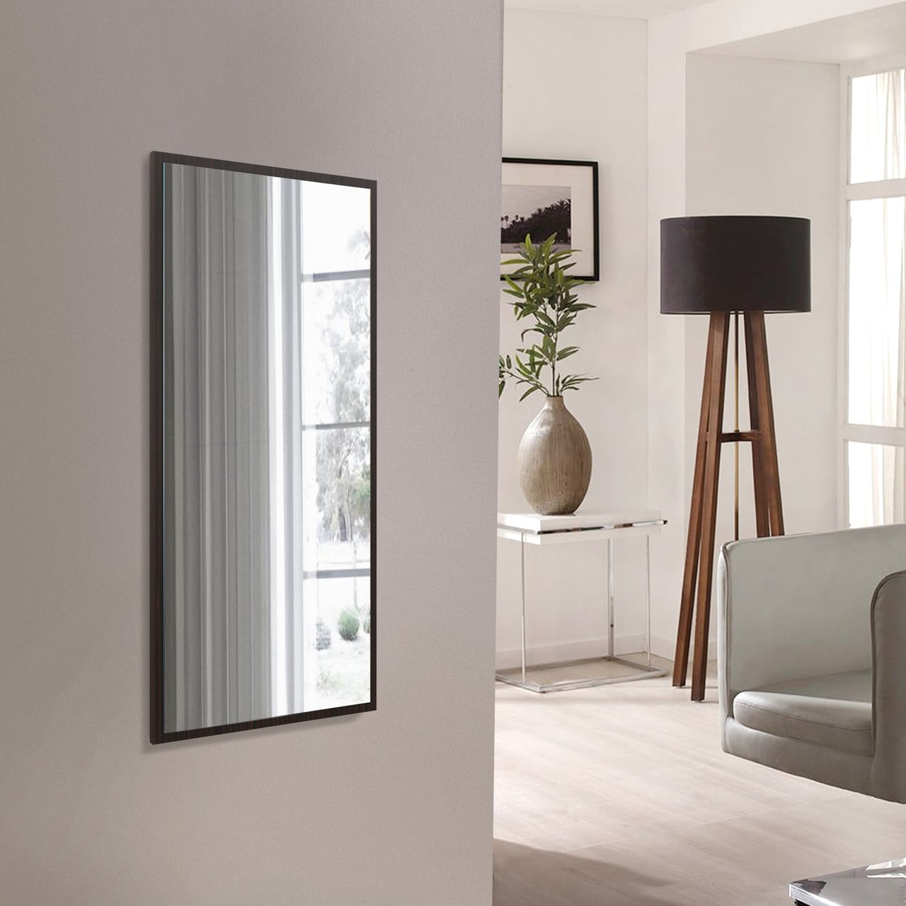 Зеркало настенное Art-Com 700х500 мм Венге магия (ZN1) Зеркало настенное Art-Com 700х500 мм Венге магия (ZN1)