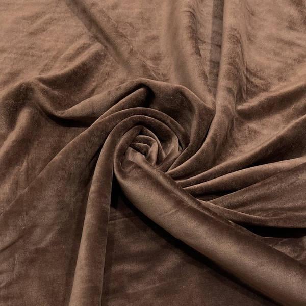 Диван металлический AVVS Атлас с подлокотниками лофт велюр 126 см Коричневый - фото 5