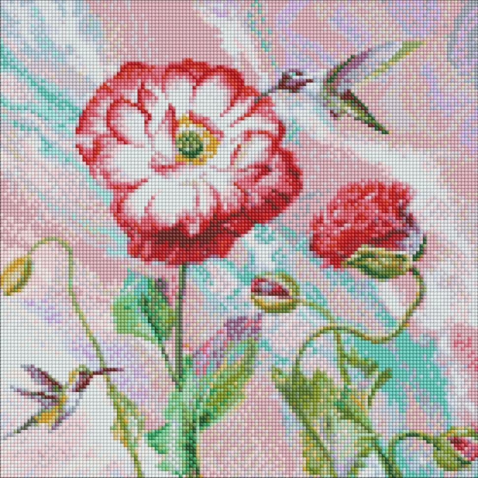 Алмазная мозаика Идейка Легкий этюд 40x40 см (AMO7459)