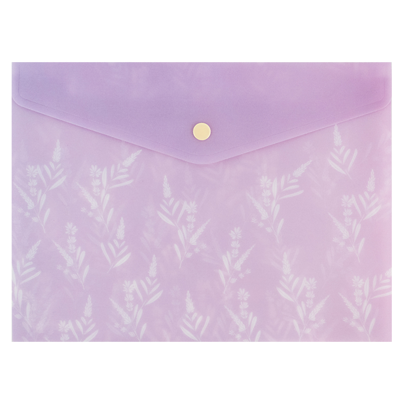 Папка на кнопке А5+ Axent Lavender-3 (1496-38-A)