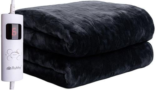 Электроодеяло Ruhhy 26202 180x130 см Черный (26202)