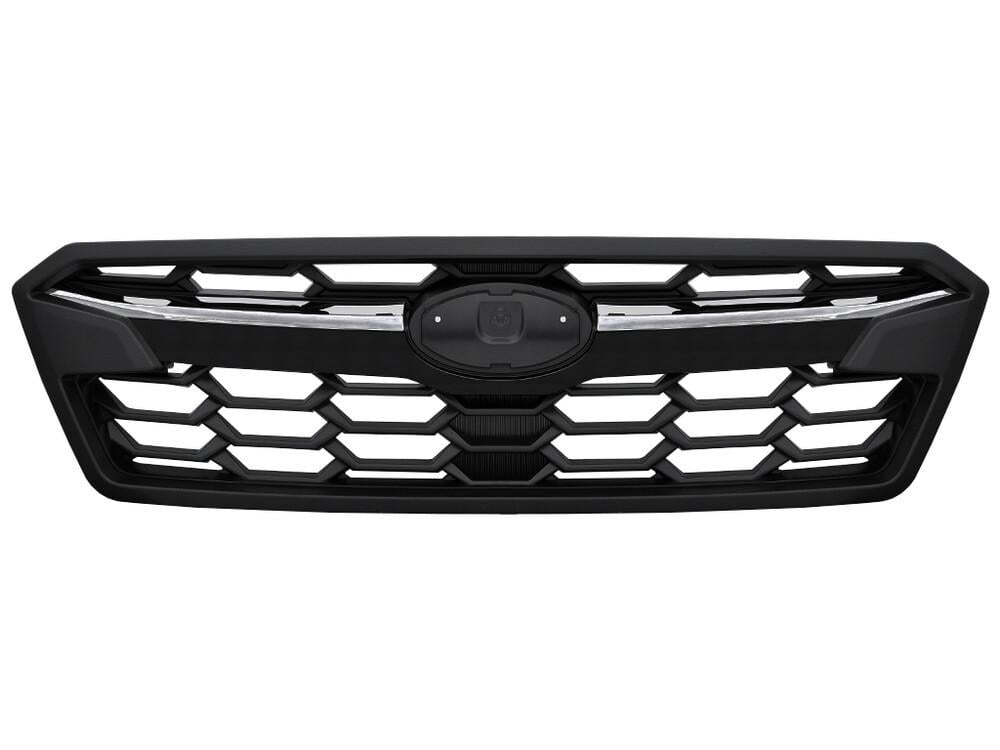 Решетка радиатора Subaru XV 2017- без молдингов Черный (91122FL100)