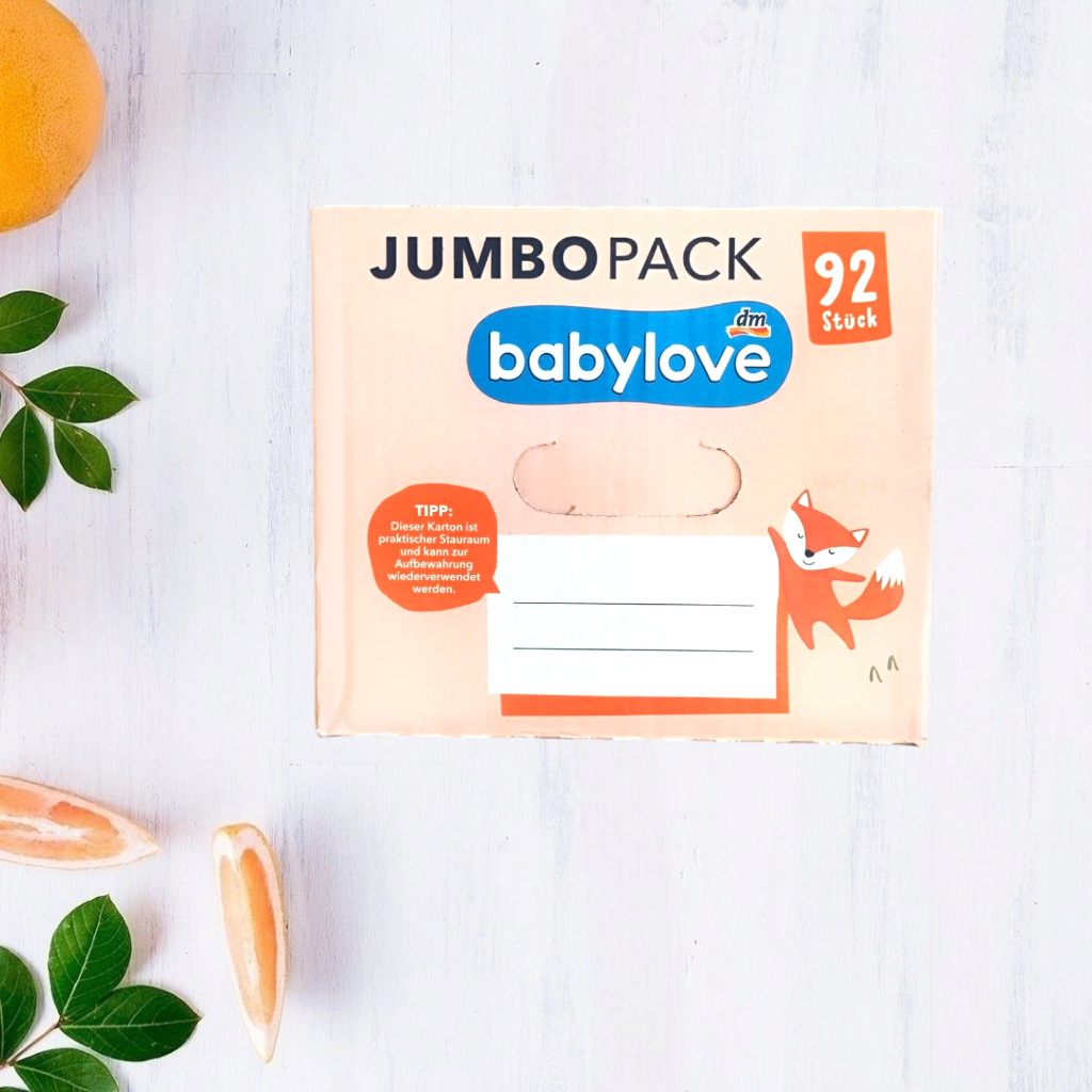 Підгузки Babylove Premium Jumbo Pack 3 4-9 кг 92 шт. - фото 3