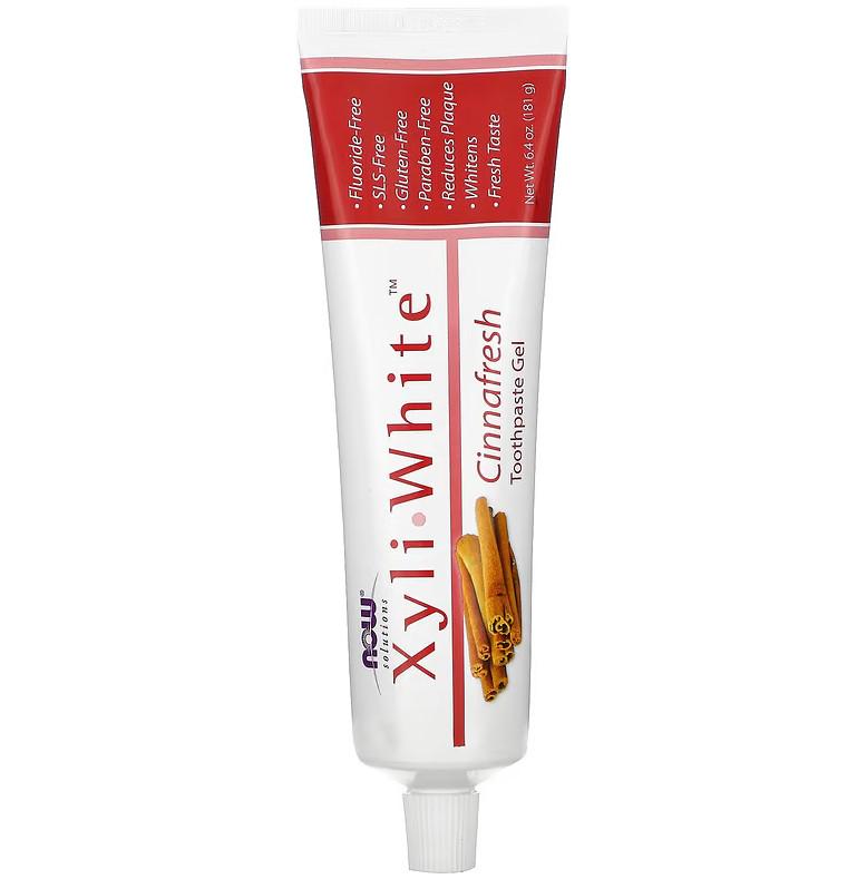 Зубна паста Now Foods Xyliwhite Toothpaste Gel Cinnafresh 181 г