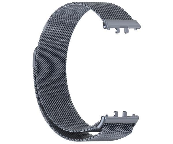 Ремінець металевий Milanese Magnetic для смарт-годинників Samsung Galaxy Fit3 Сіро-блакитний Ремінець металевий Milanese Magnetic для смарт-годинників Samsung Galaxy Fit3 Сіро-блакитний