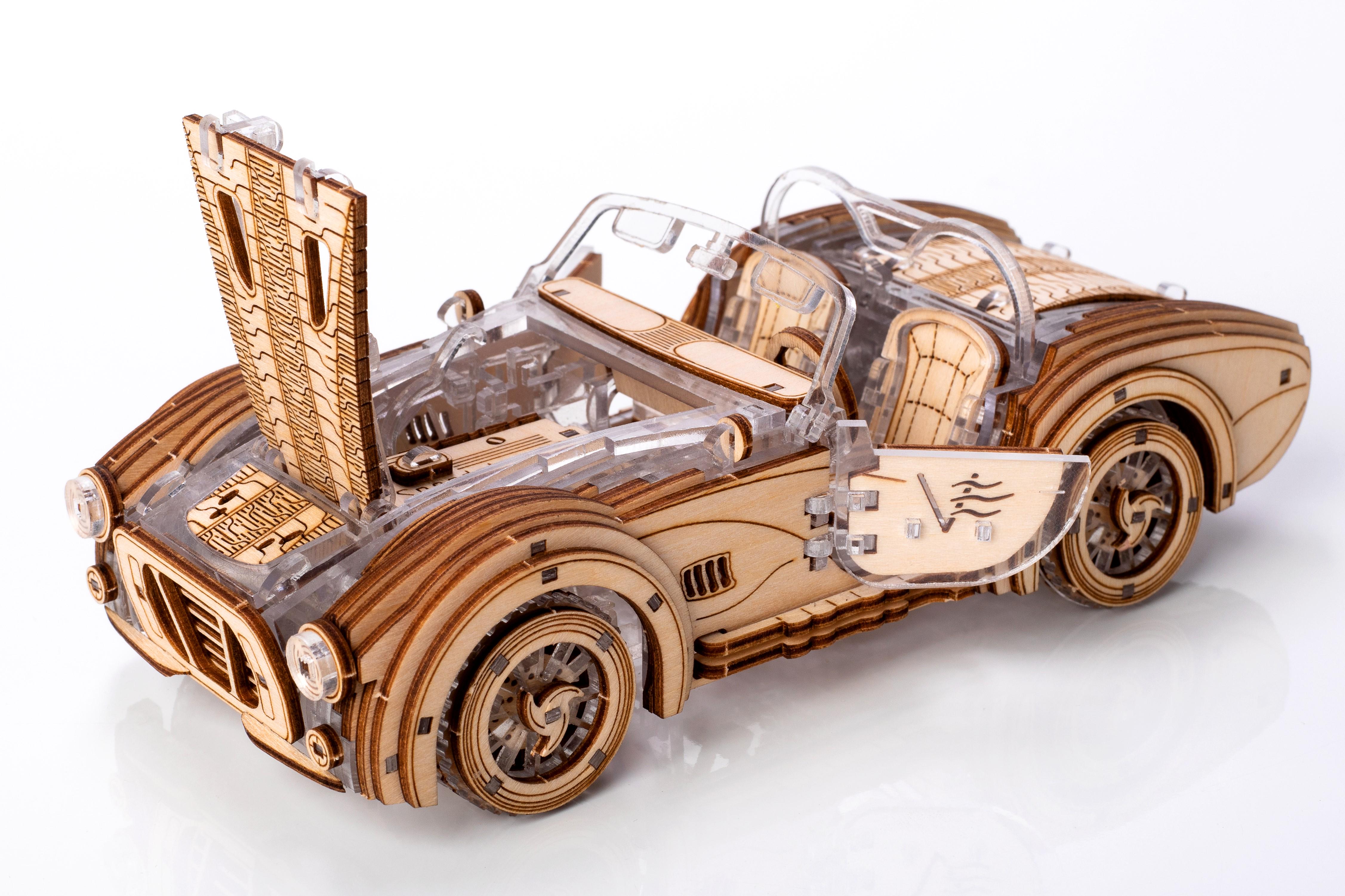 Конструктор дерев'яний Vіter Models Speedster-V2 (Speedster-V2) - фото 3 Конструктор дерев'яний Vіter Models Speedster-V2 (Speedster-V2) - фото 3