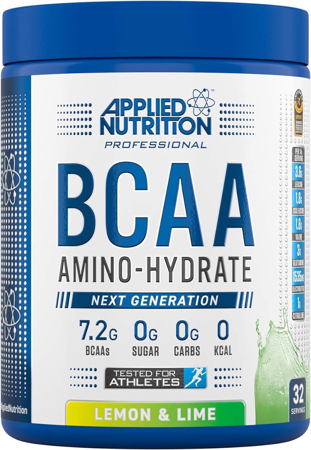 Комплекс аминокислот Applied Nutrition BCAA Amino-Hydrate Lemon and Lime 450 г