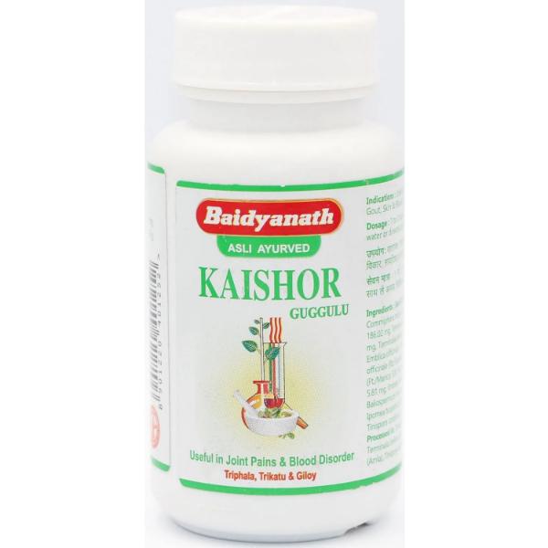 Препарат урологический Baidyanath Kaishor Guggulu 80 таблеток (000021053)