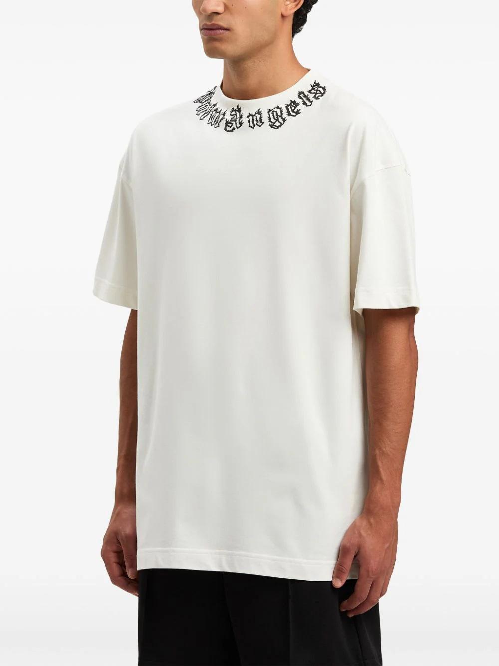 ᐉ Футболка мужская Palm Angels Flame Logo T-Shirt Oversise PAW