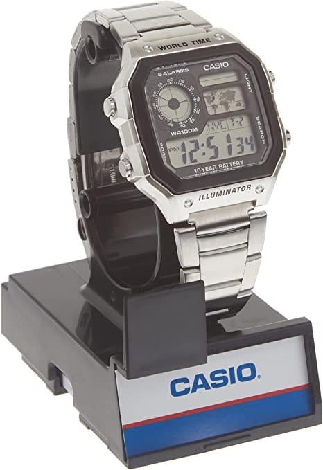 Годинник класичний чоловічий Casio (AE1200WHD-1AV) - фото 4