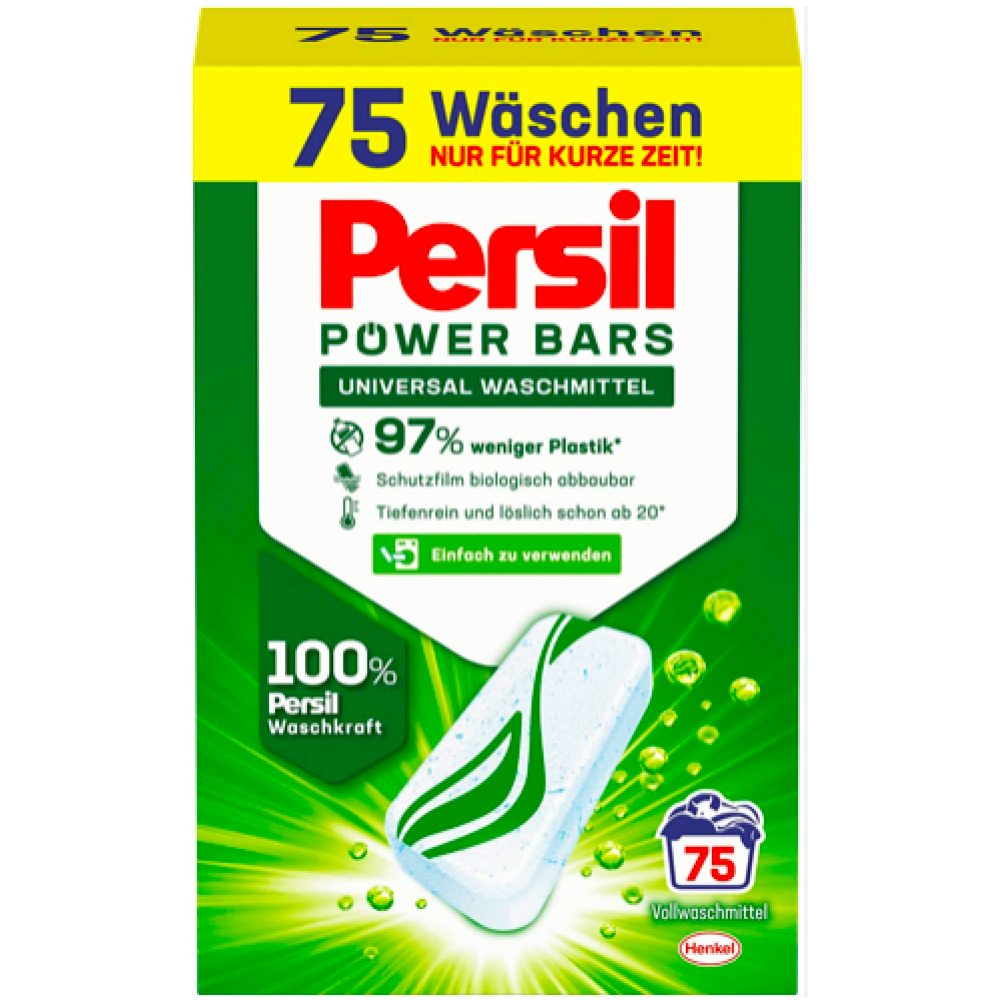 Таблетки для стирки Persil Power Bars Universal 75 шт. (2612039162)