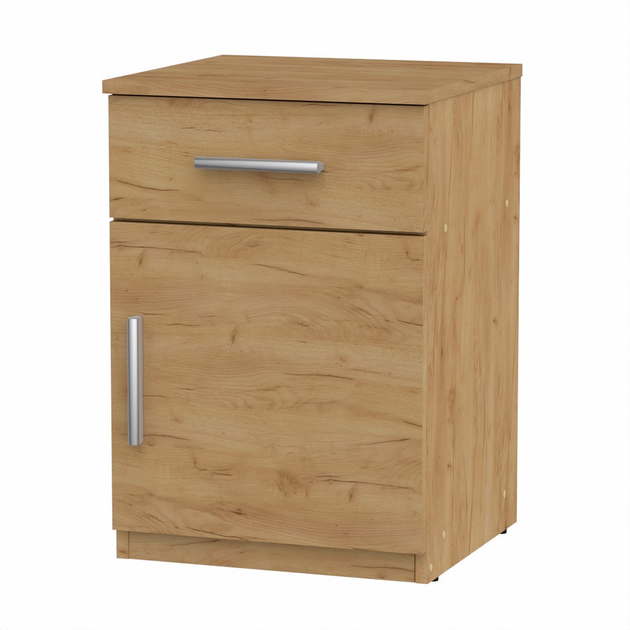 Тумба прикроватная Компанит ПКТ-3 Дуб крафт золотой (26647669)