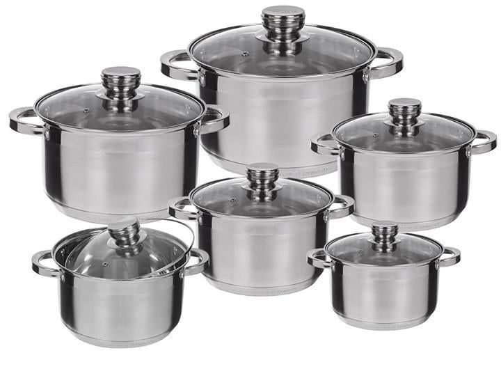 Набір каструль Edenberg EB-4036 12 пр. Набір каструль Edenberg EB-4036 12 пр.