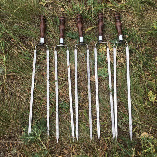 Шампур-вертел Gorillas BBQ Кільце подвійне (ВК-50) - фото 4 Шампур-вертел Gorillas BBQ Кільце подвійне (ВК-50) - фото 4