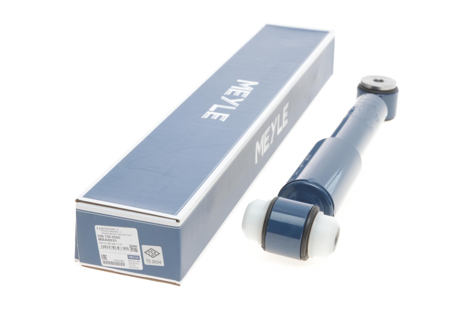 Амортизатор задній Meyle для Mercedes A-class W168 97-04 - (026 725 0000)