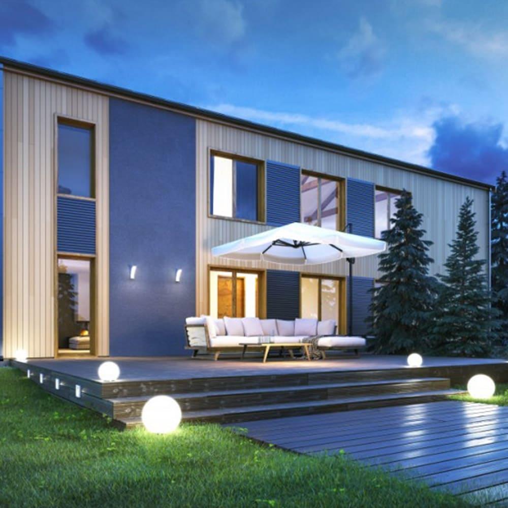 Світильник садовий куля MARMO E27 IP65 Ø 28 см (OS-MARMO28-00) - фото 4 Світильник садовий куля MARMO E27 IP65 Ø 28 см (OS-MARMO28-00) - фото 4