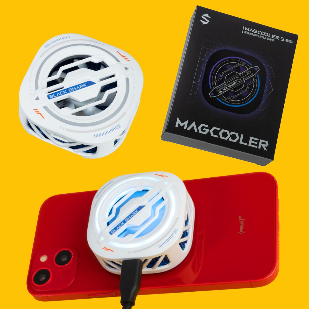 Кулер для телефона/планшета Black Shark MagCooler 3 Pro RGB магнитный White (1949353671) - фото 2 Кулер для телефона/планшета Black Shark MagCooler 3 Pro RGB магнитный White (1949353671) - фото 2