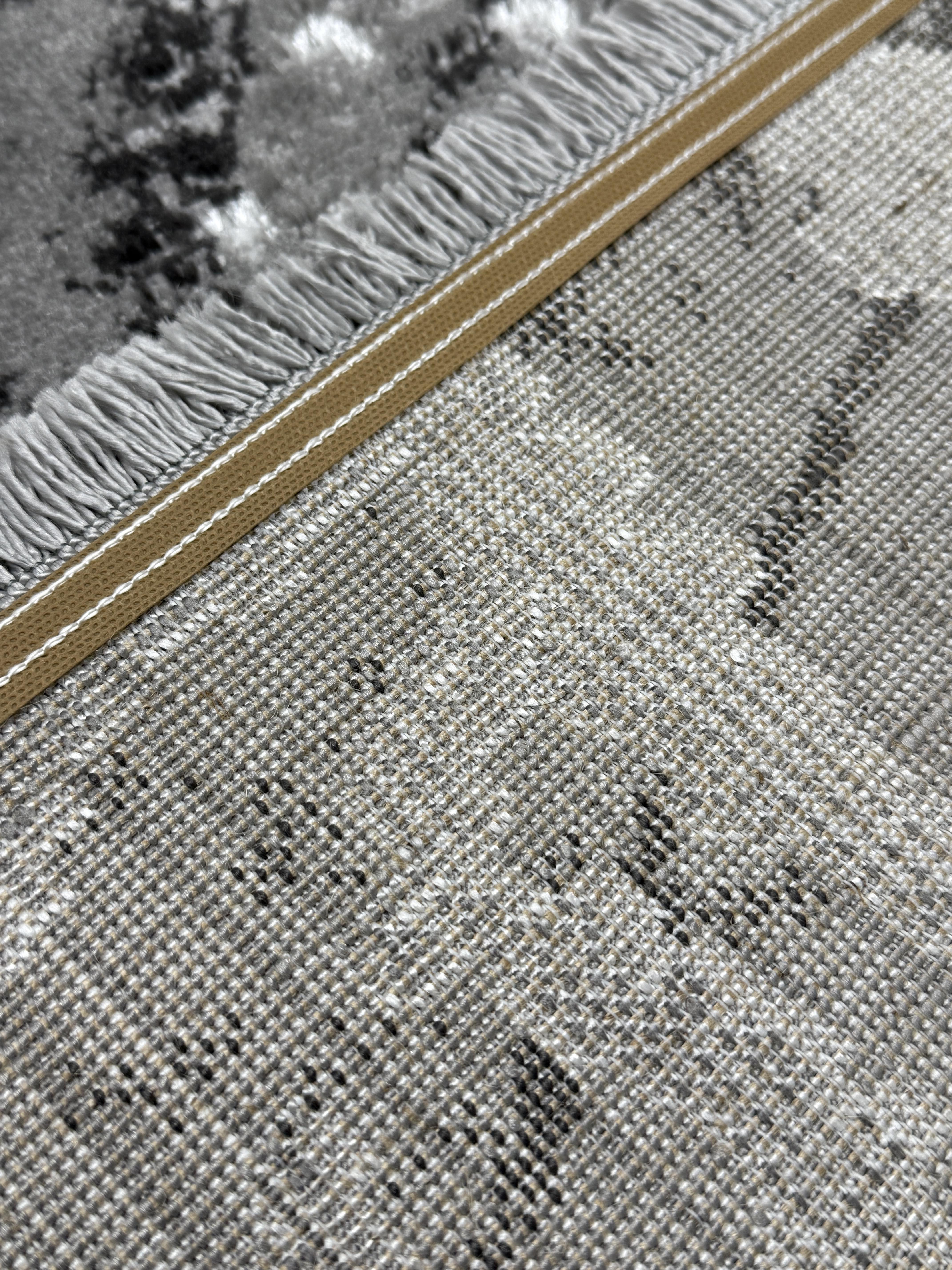 Ковер Mars с невысоким ворсом 200x300 см Антрацитовый (4640AA/KG9) - фото 13