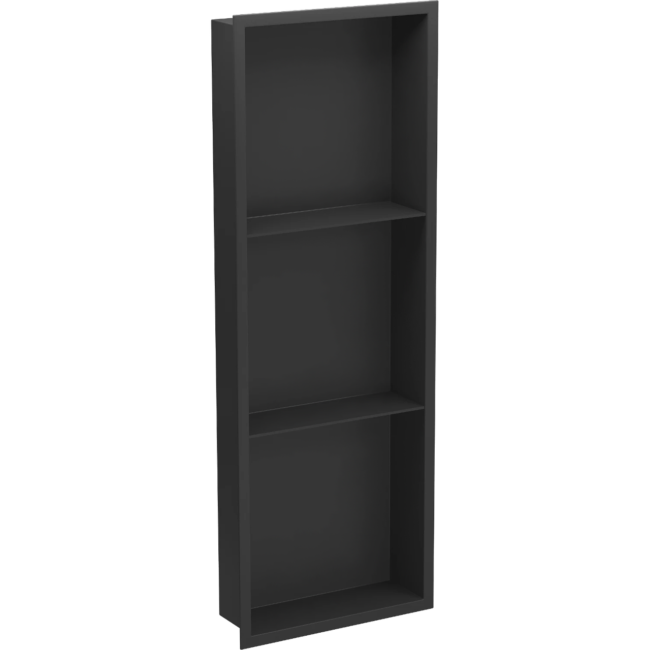 Полка для ванной комнаты встроенная Nett YB-90 90 см Черный (2999642983)