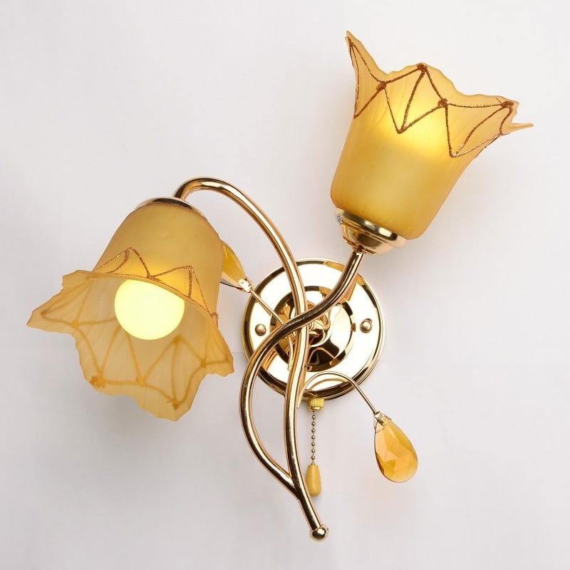 Бра Brille LK-335W/2 E14 G (L67-014)