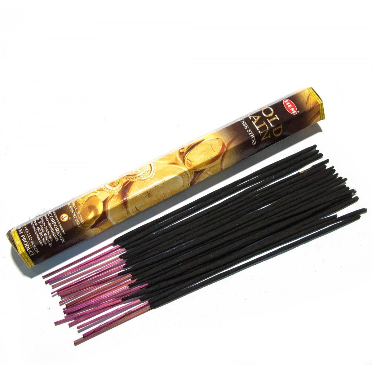 Пахощі Hem Золотий Дощ шестикутник 20 шт. (14-28180K)