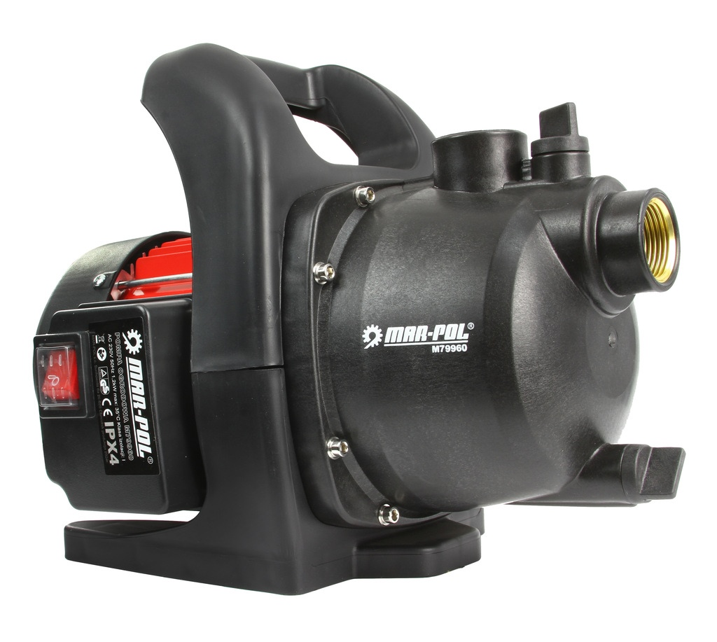 Поверхностный насос для чистой воды Mar-Pol M79960 46 м 1,2 кВт 3500 л/ч Поверхностный насос для чистой воды Mar-Pol M79960 46 м 1,2 кВт 3500 л/ч