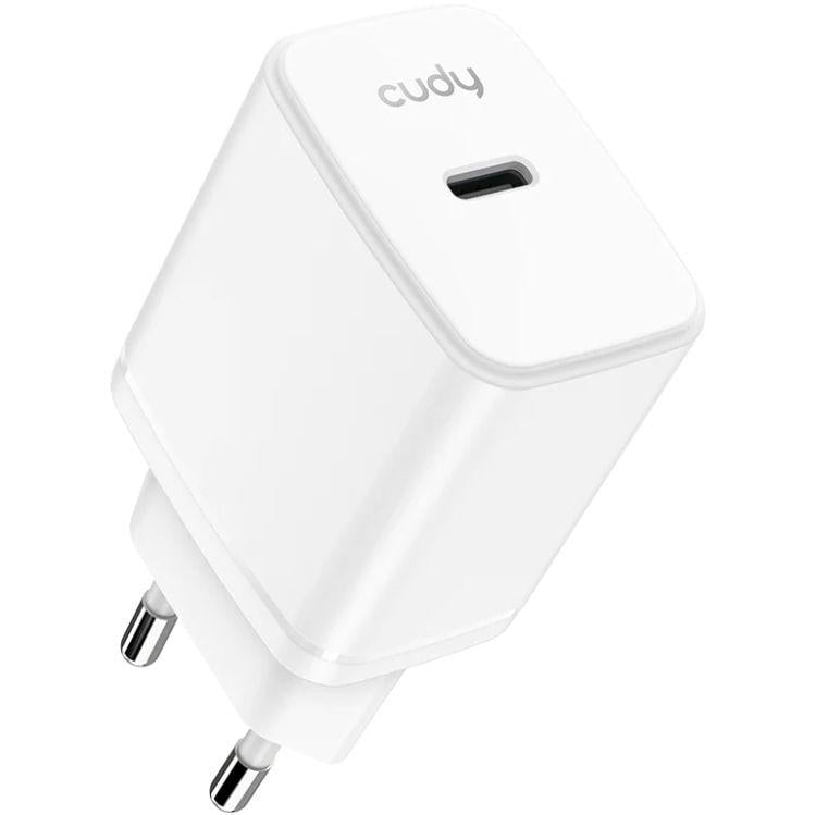 Зарядное устройство Cudy 25W GaN 1хUSB-C White (CH25_EU)